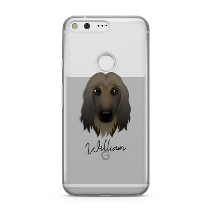 Afghan Hound Personalised Google Pixel Case