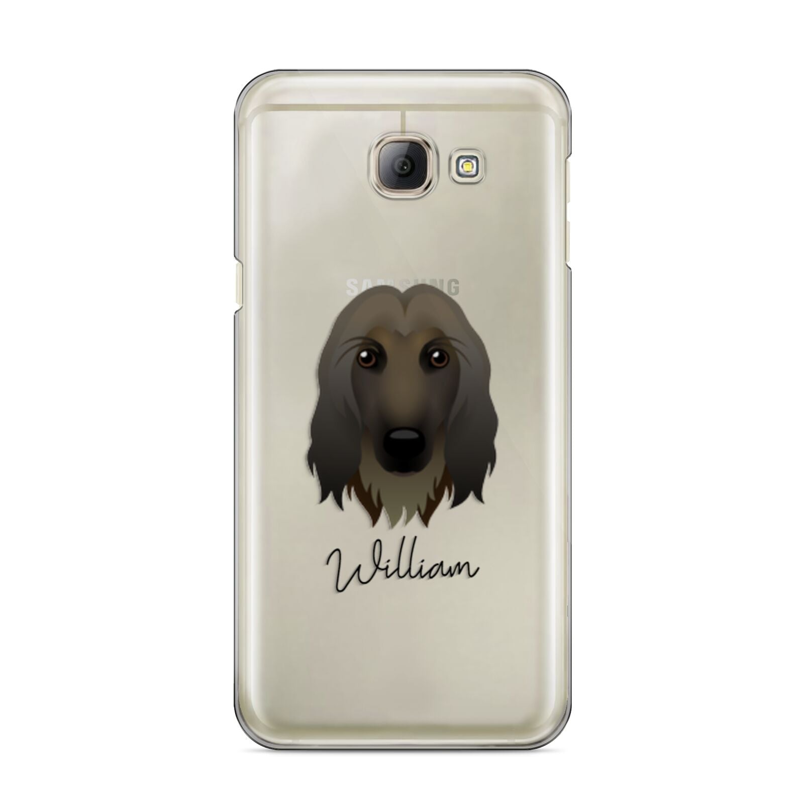 Afghan Hound Personalised Samsung Galaxy A8 2016 Case