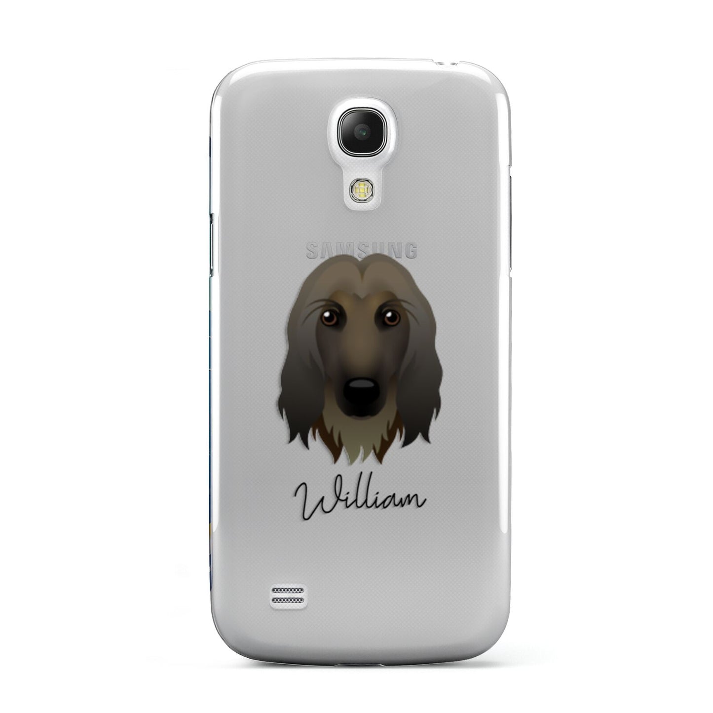 Afghan Hound Personalised Samsung Galaxy S4 Mini Case