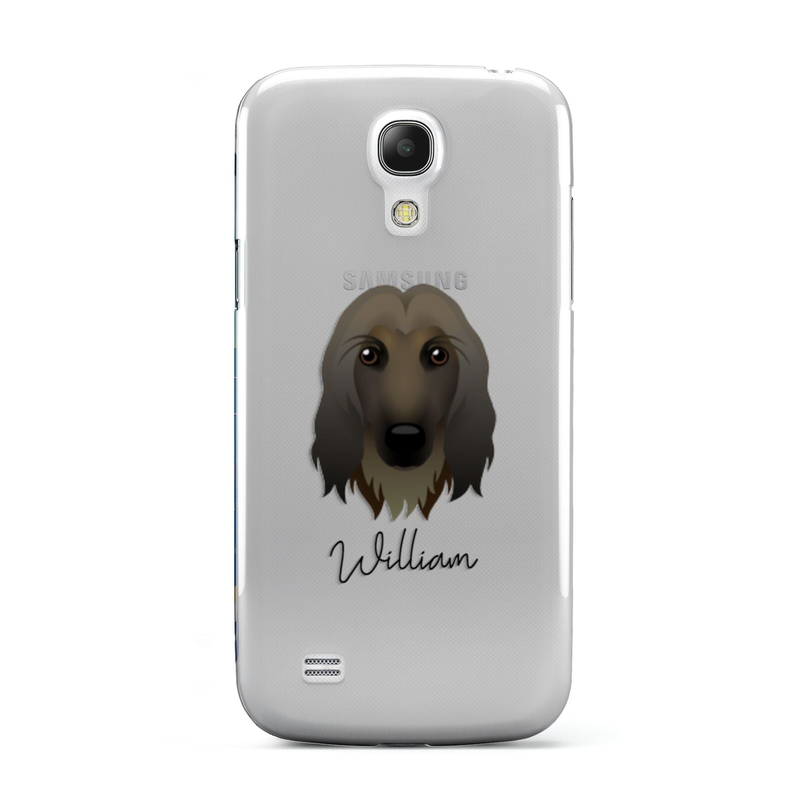 Afghan Hound Personalised Samsung Galaxy S4 Mini Case