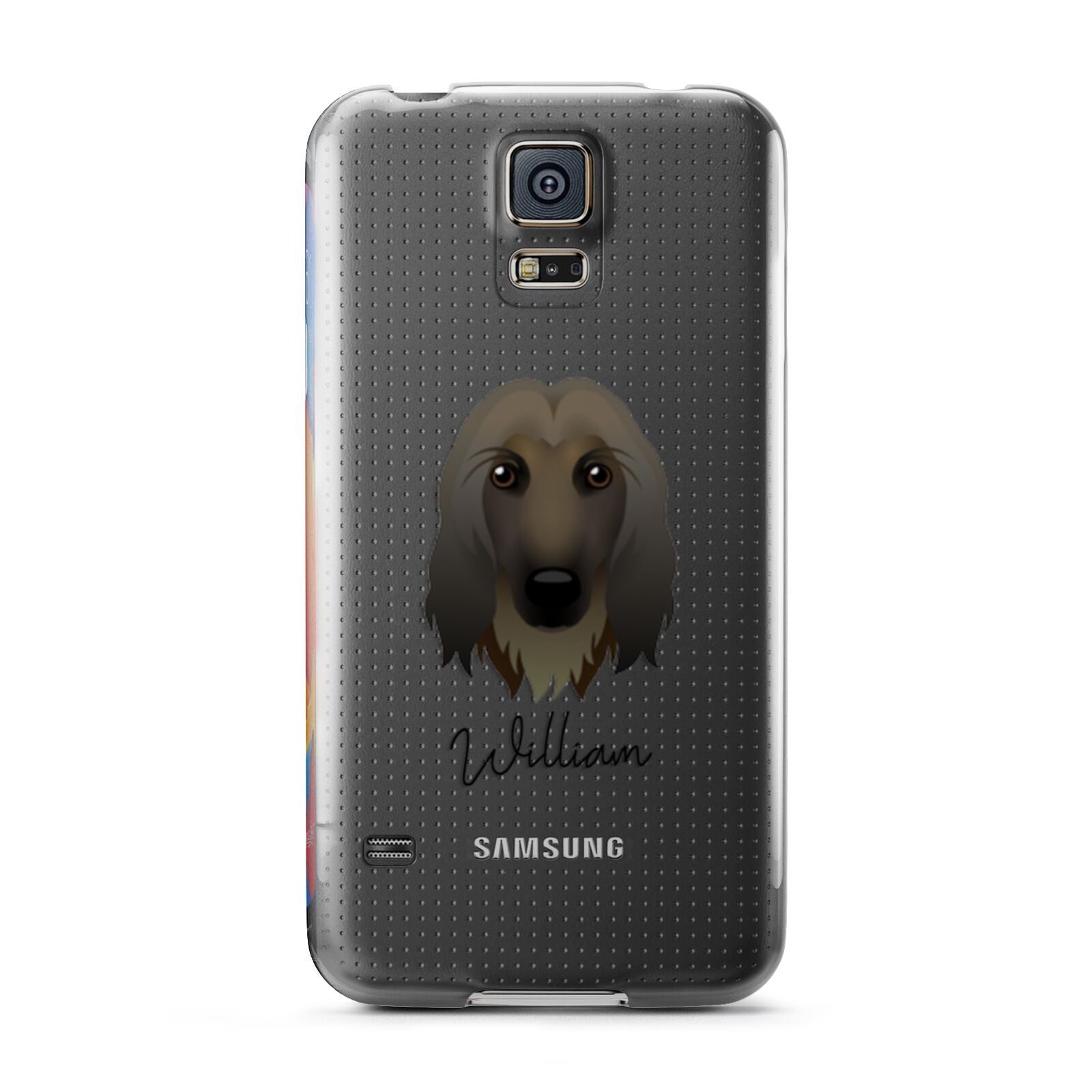 Afghan Hound Personalised Samsung Galaxy S5 Case