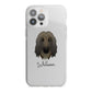 Afghan Hound Personalised iPhone 13 Pro Max TPU Impact Case with White Edges