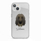 Afghan Hound Personalised iPhone 13 TPU Impact Case with White Edges