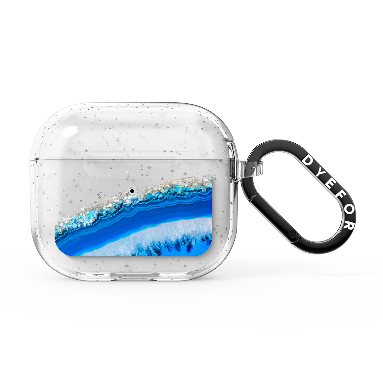 Agate Blue AirPods Glitter Case 3rd Gen