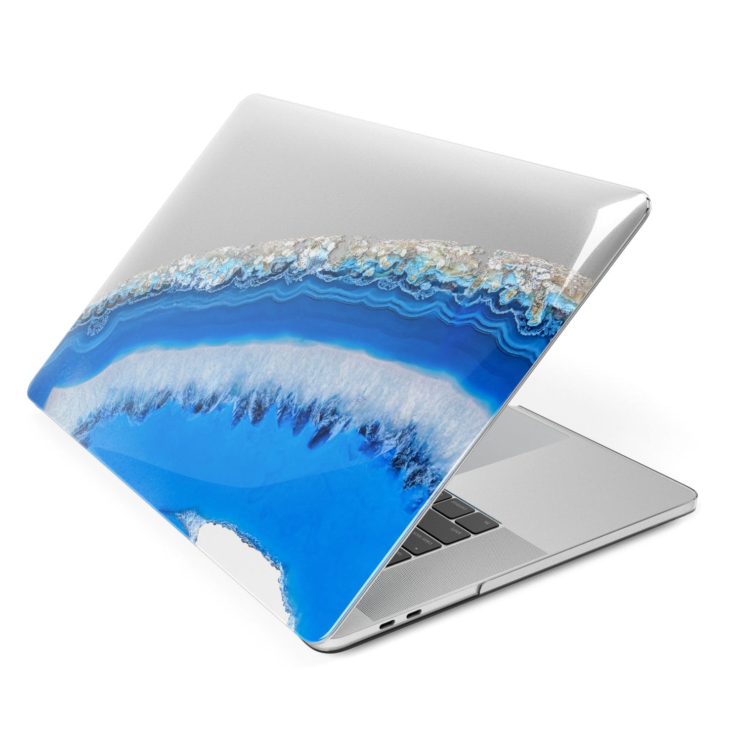 Agate Blue Apple MacBook Case Side View