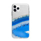 Agate Blue Apple iPhone 11 Pro in Silver with Bumper Case