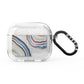 Agate Blue Grey AirPods Glitter Case 3rd Gen