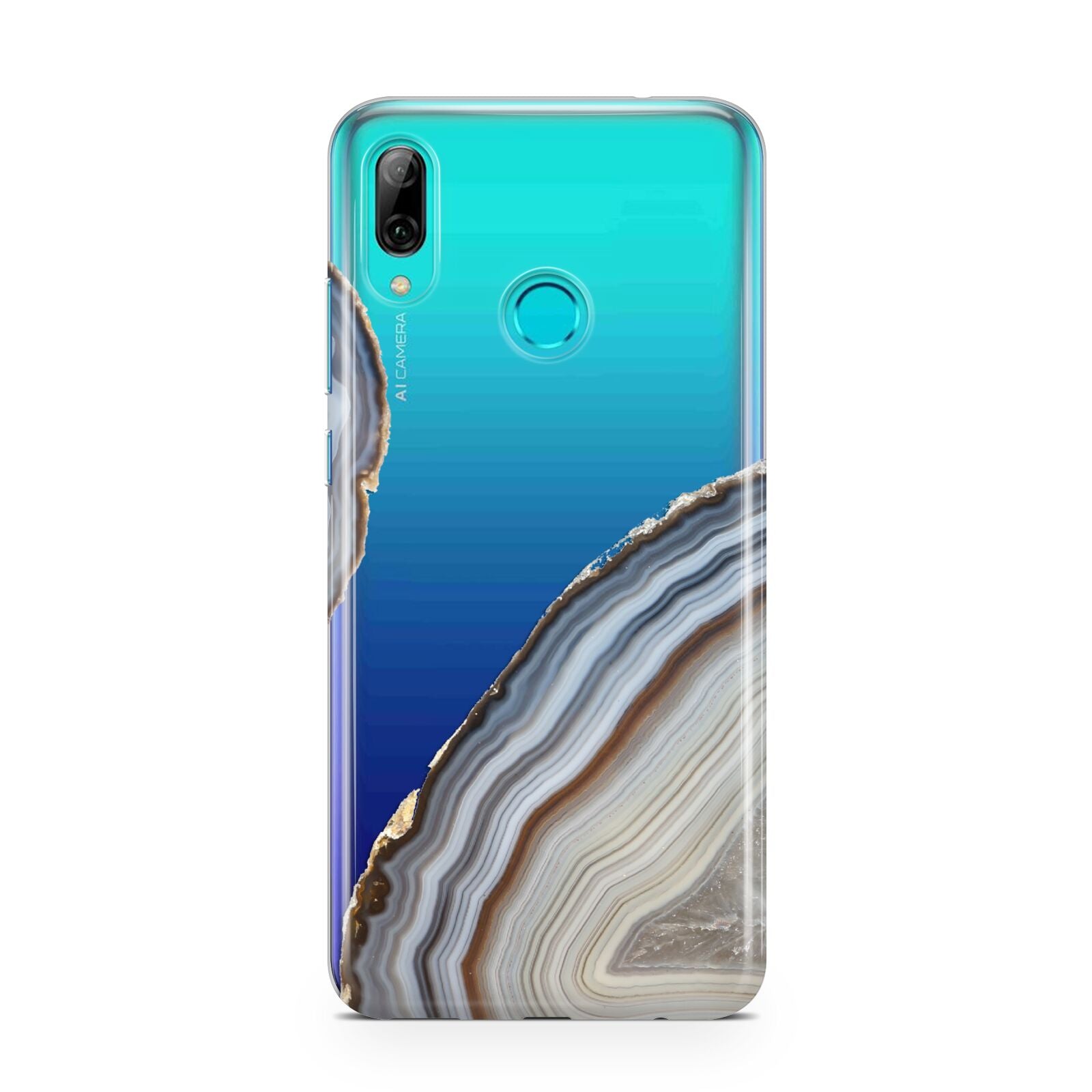 Agate Blue Grey Huawei P Smart 2019 Case