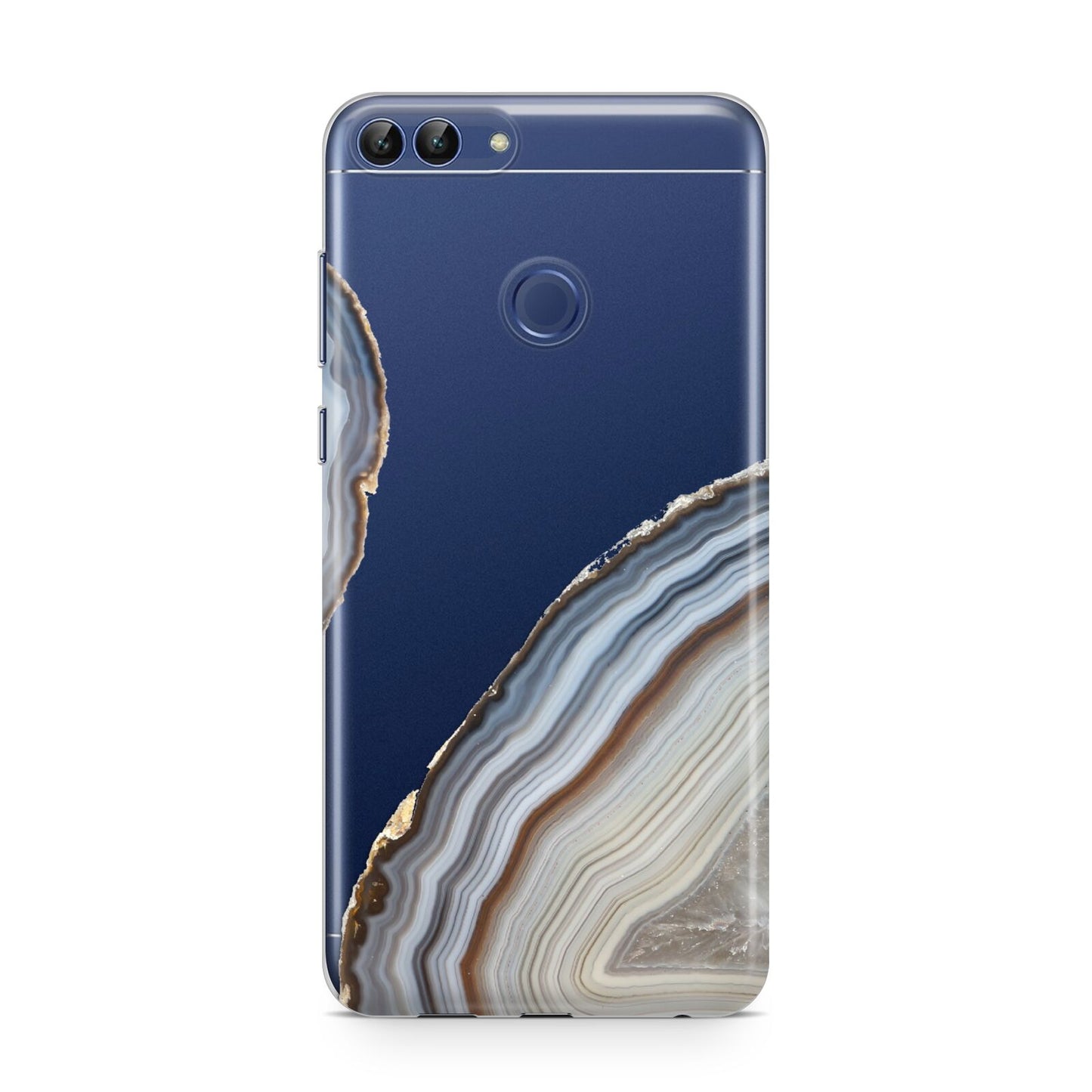 Agate Blue Grey Huawei P Smart Case