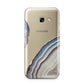 Agate Blue Grey Samsung Galaxy A3 2017 Case on gold phone