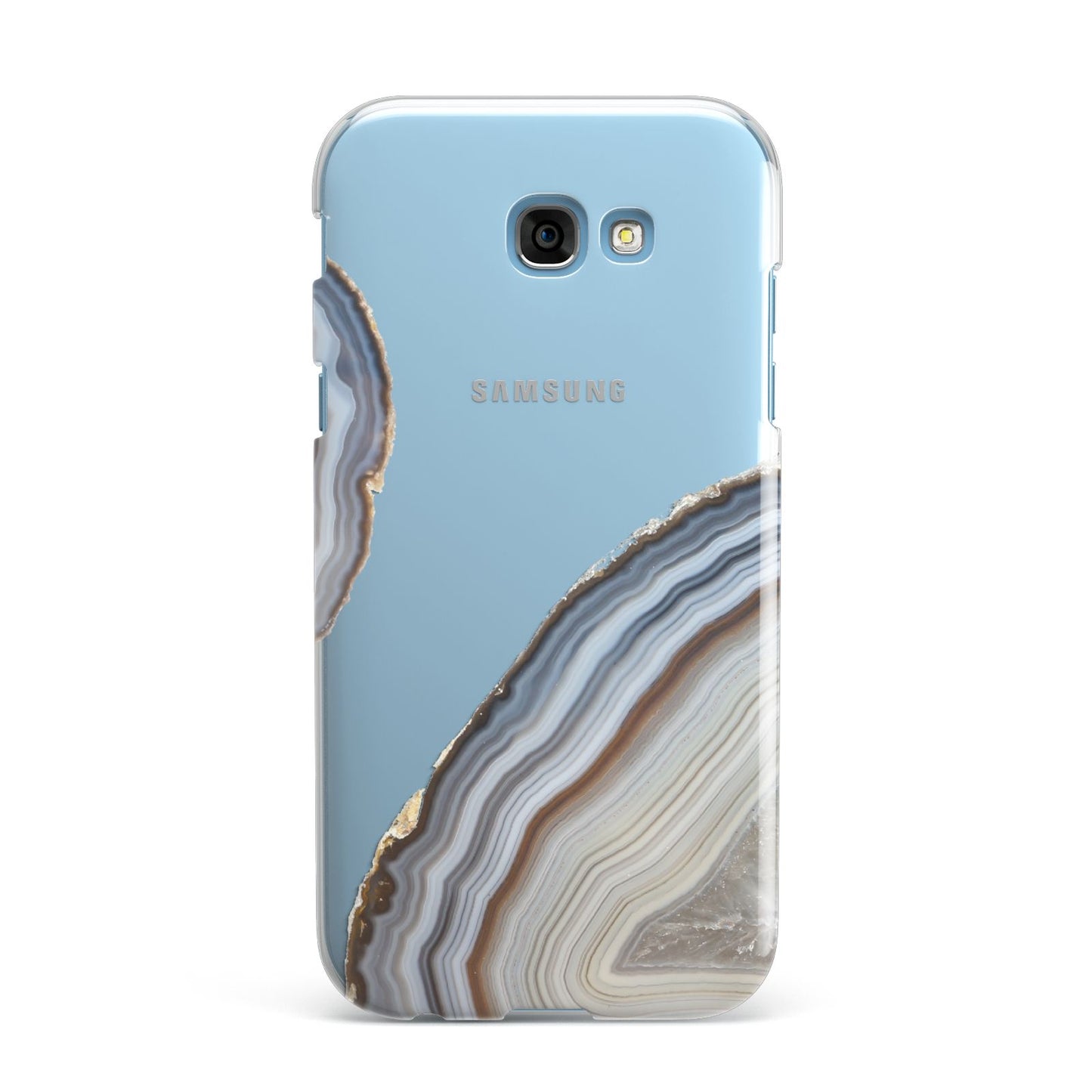 Agate Blue Grey Samsung Galaxy A7 2017 Case