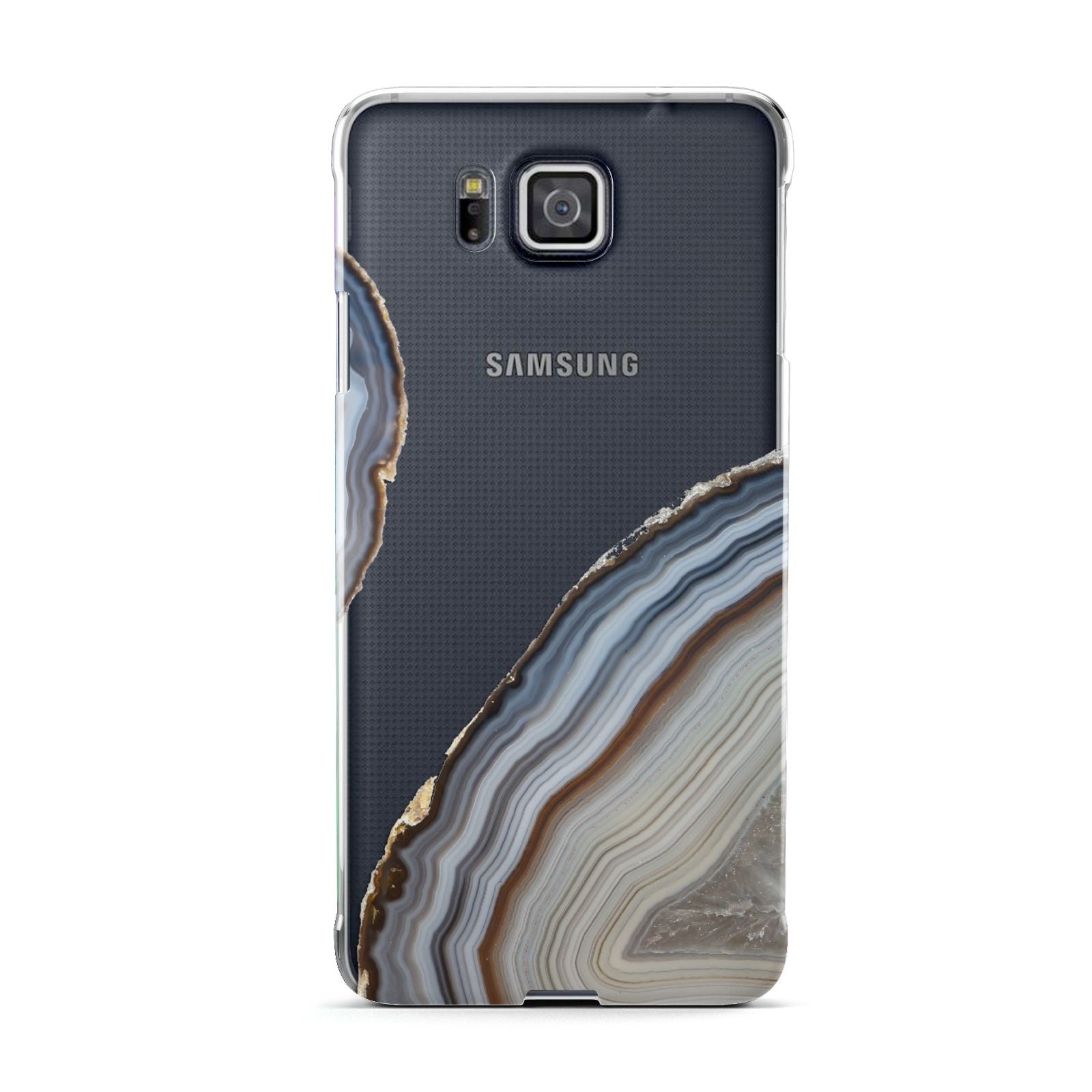 Agate Blue Grey Samsung Galaxy Alpha Case