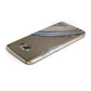Agate Blue Grey Samsung Galaxy Case Top Cutout