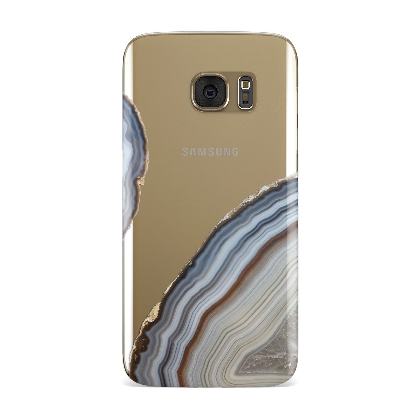 Agate Blue Grey Samsung Galaxy Case