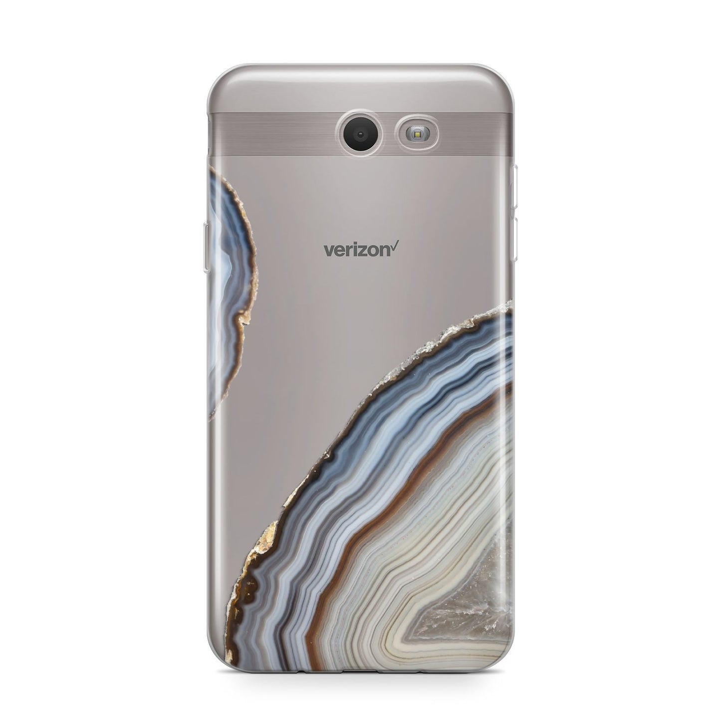 Agate Blue Grey Samsung Galaxy J7 2017 Case