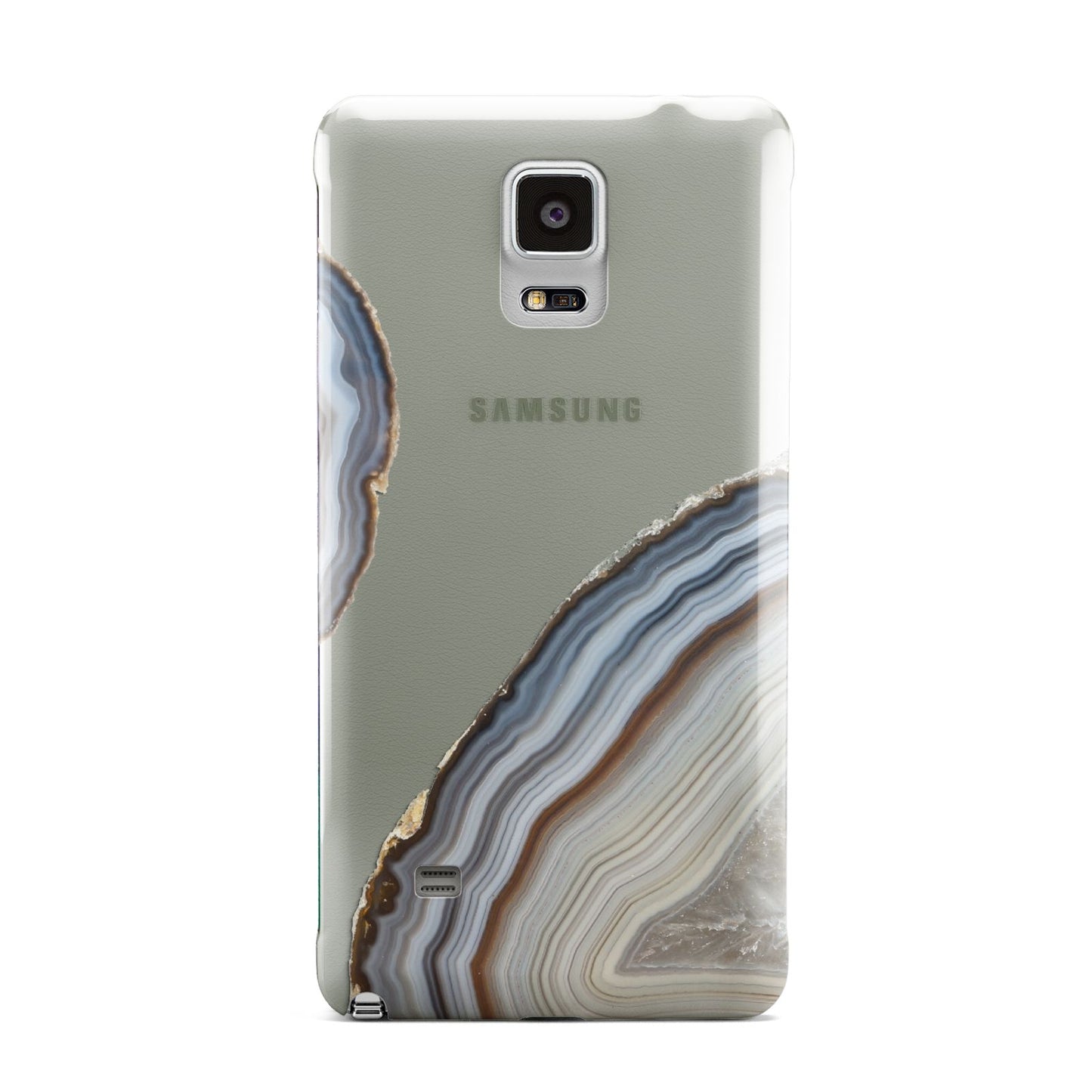 Agate Blue Grey Samsung Galaxy Note 4 Case