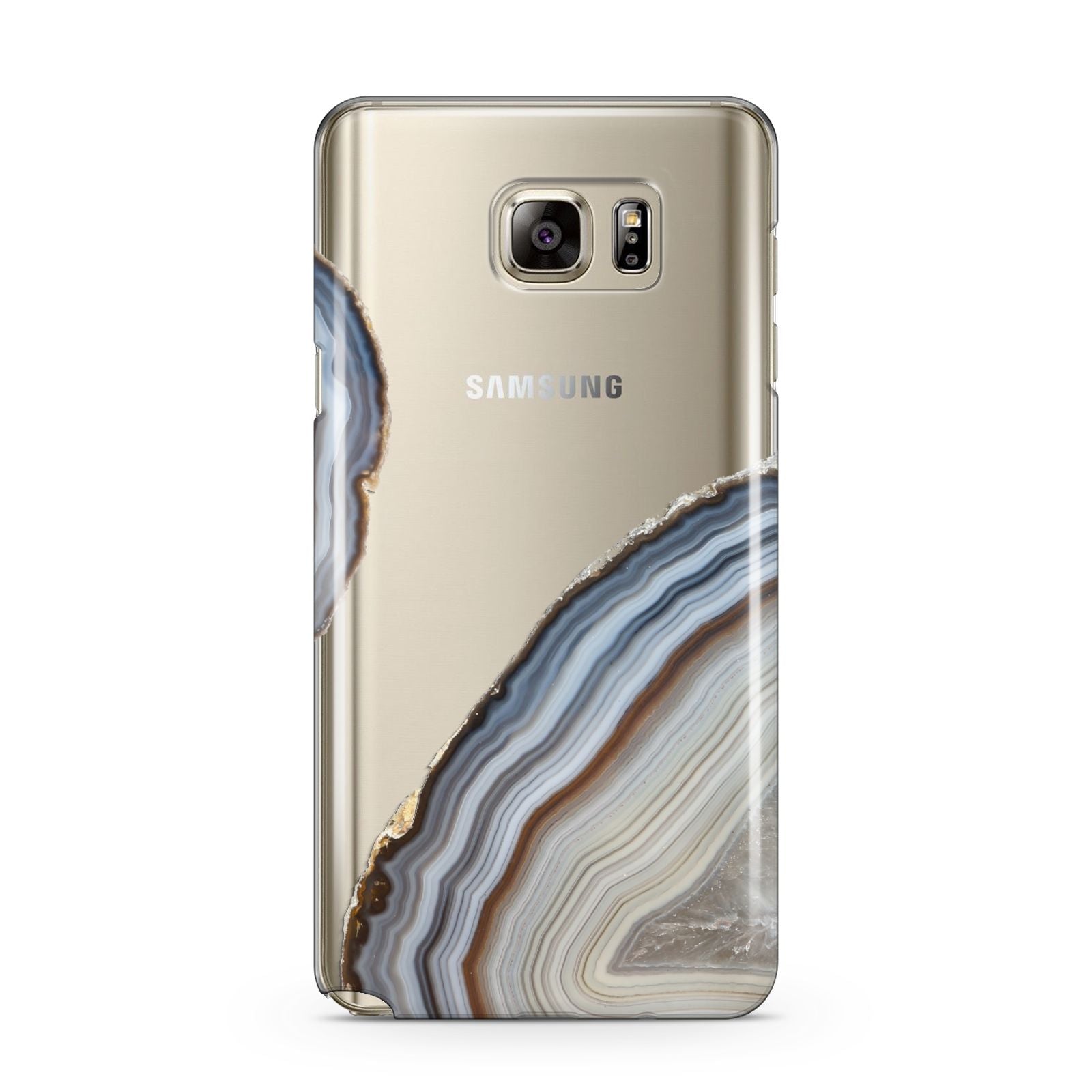 Agate Blue Grey Samsung Galaxy Note 5 Case