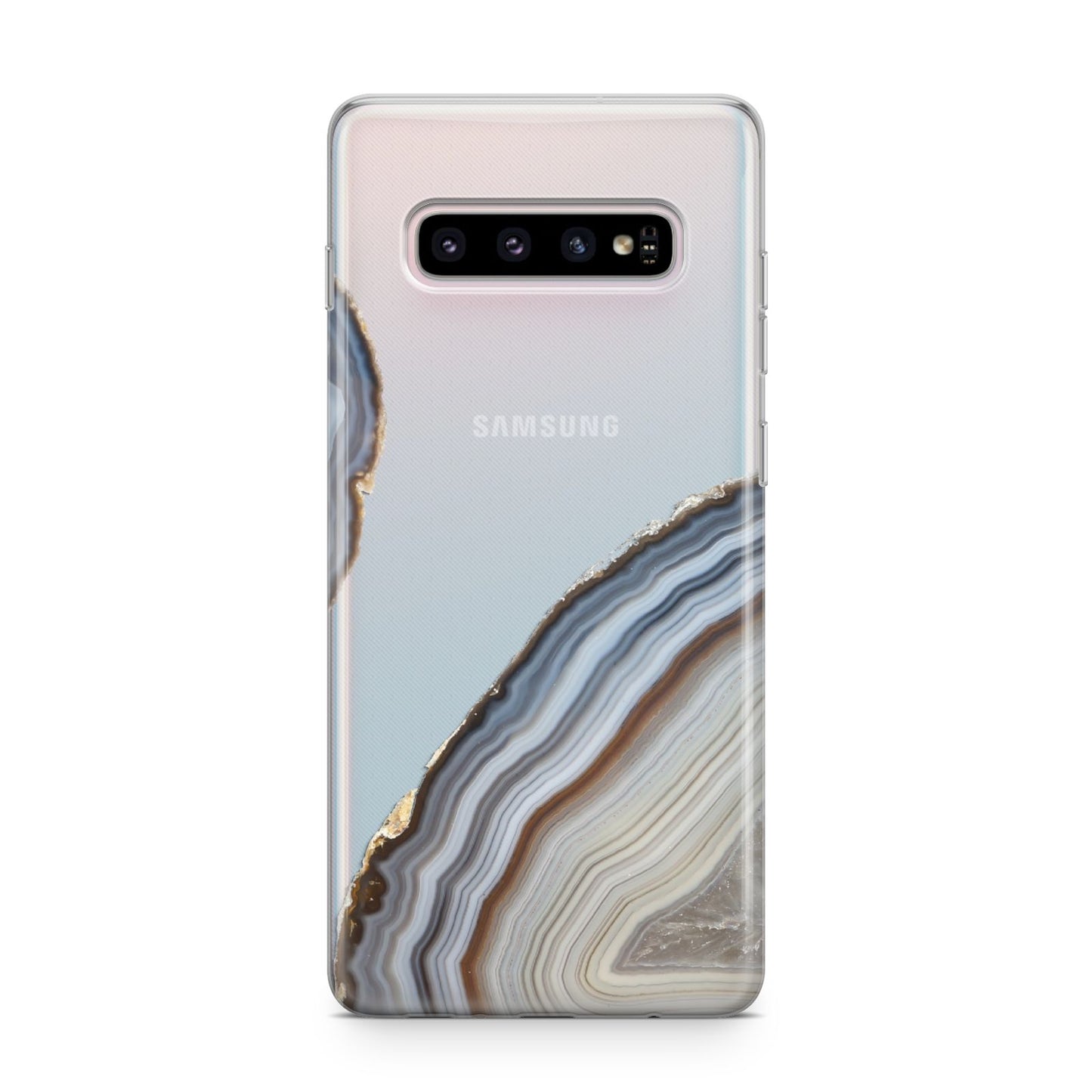 Agate Blue Grey Samsung Galaxy S10 Plus Case