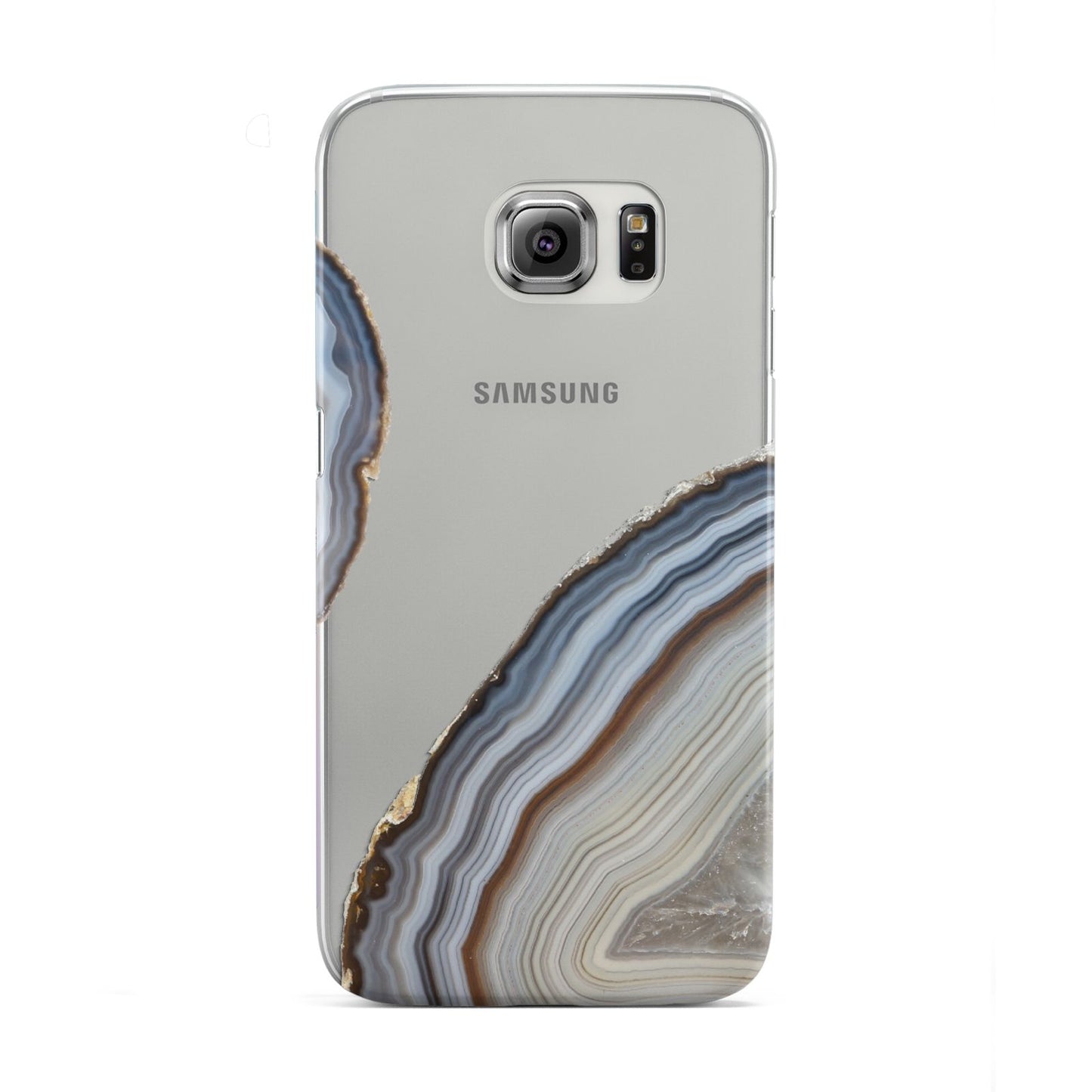 Agate Blue Grey Samsung Galaxy S6 Edge Case