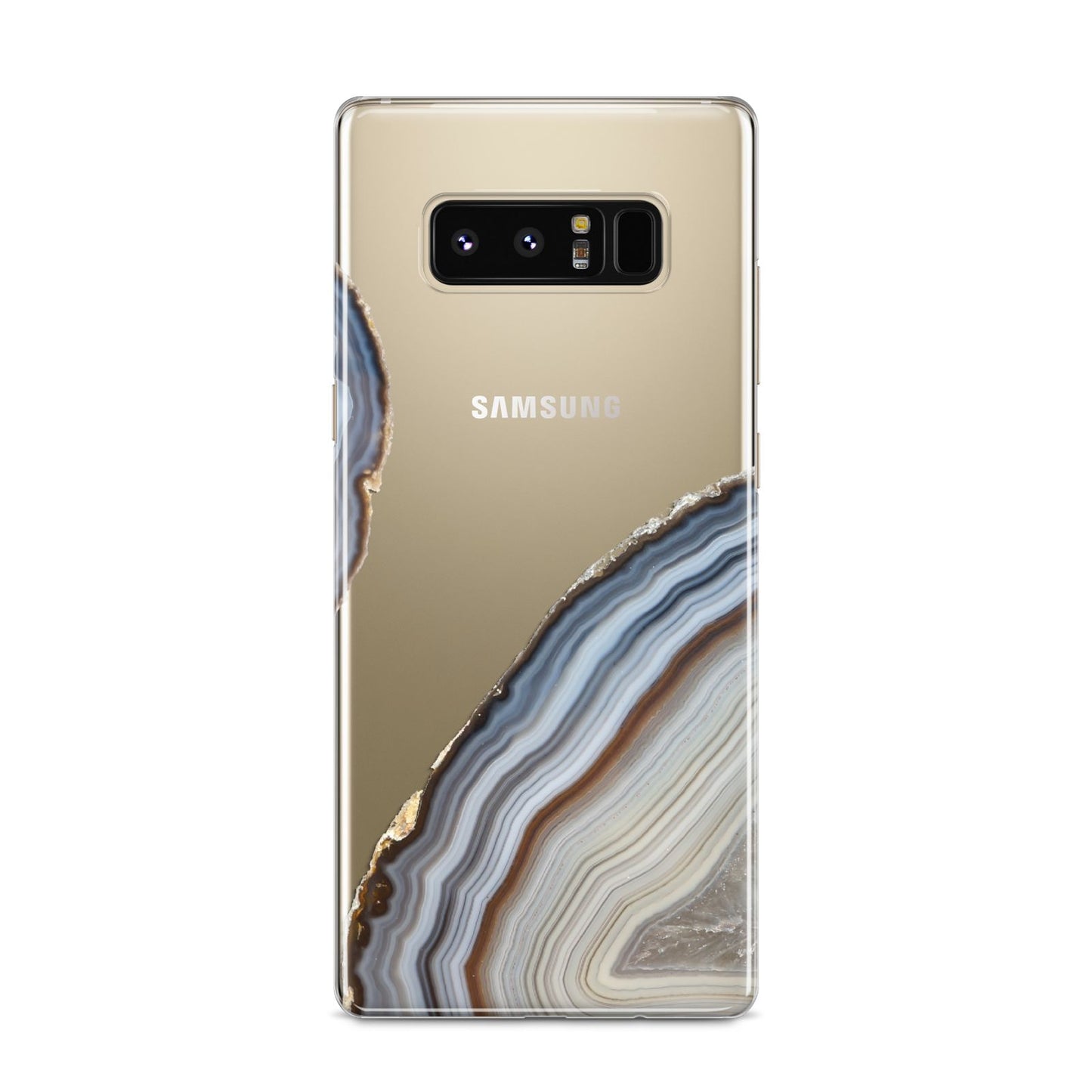 Agate Blue Grey Samsung Galaxy S8 Case