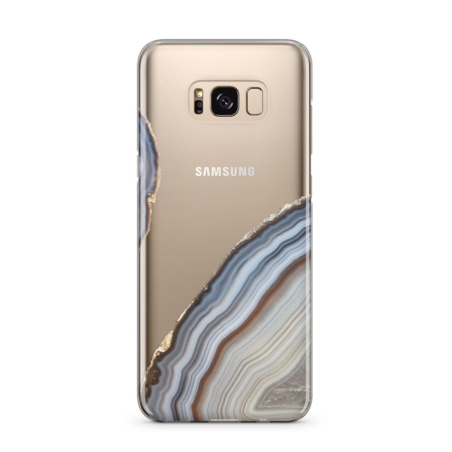 Agate Blue Grey Samsung Galaxy S8 Plus Case