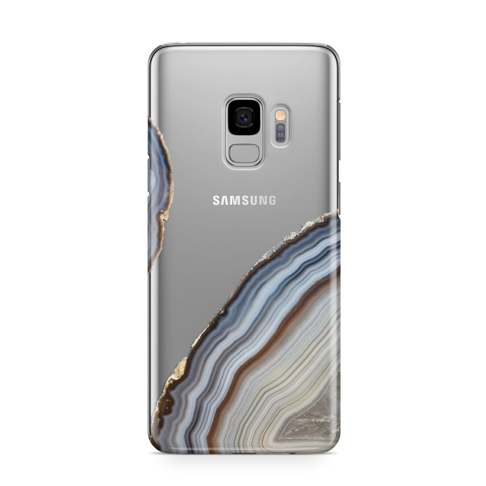 Agate Blue Grey Samsung Galaxy S9 Case