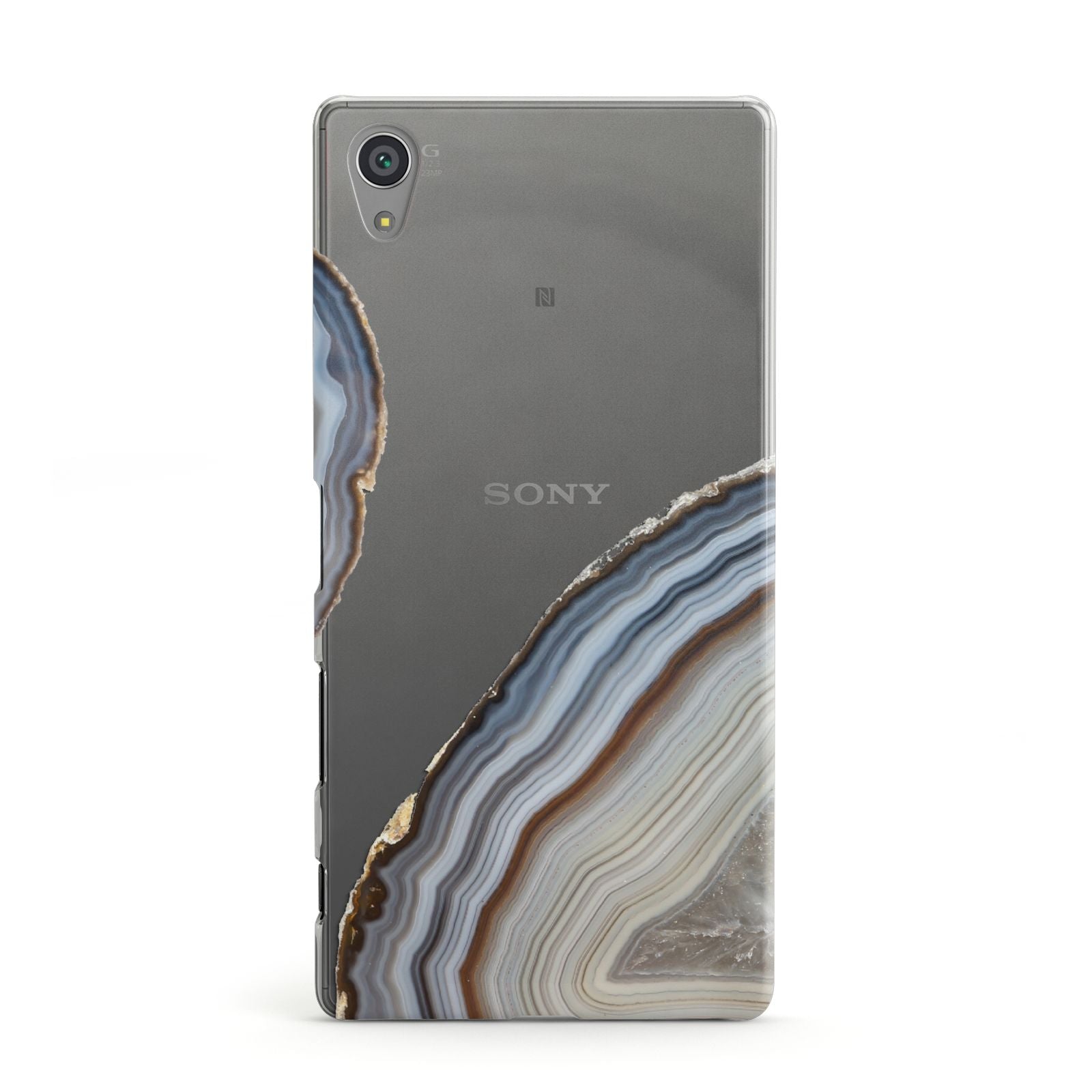 Agate Blue Grey Sony Xperia Case