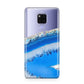 Agate Blue Huawei Mate 20X Phone Case
