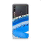 Agate Blue Huawei P40 Lite E Phone Case