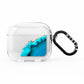 Agate Blue Turquoise AirPods Clear Case 3rd Gen