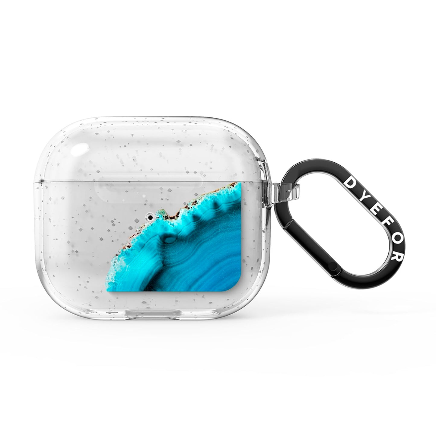 Agate Blue Turquoise AirPods Glitter Case 3rd Gen