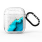 Agate Blue Turquoise AirPods Glitter Case