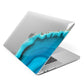 Agate Blue Turquoise Apple MacBook Case Side View