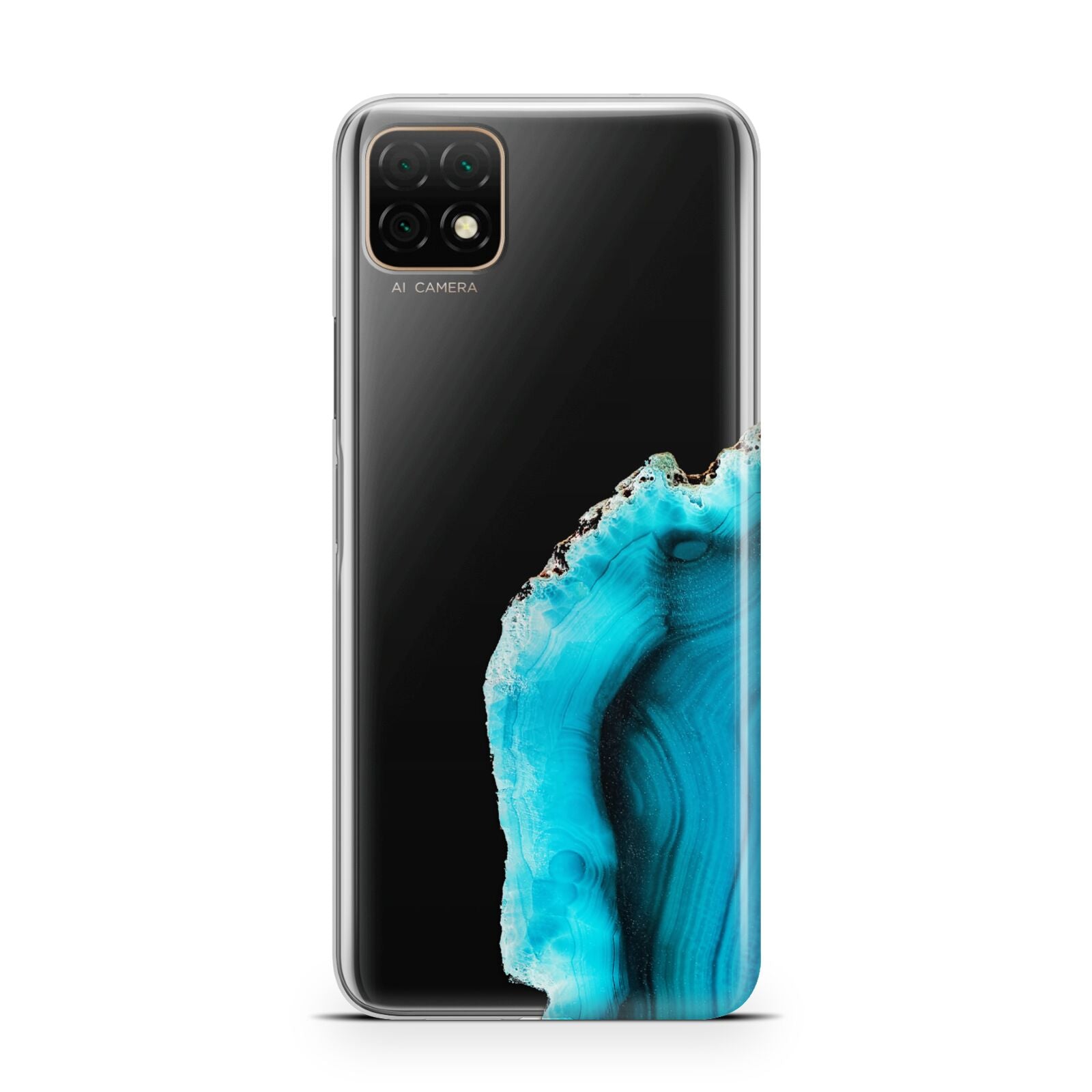 Agate Blue Turquoise Huawei Enjoy 20 Phone Case