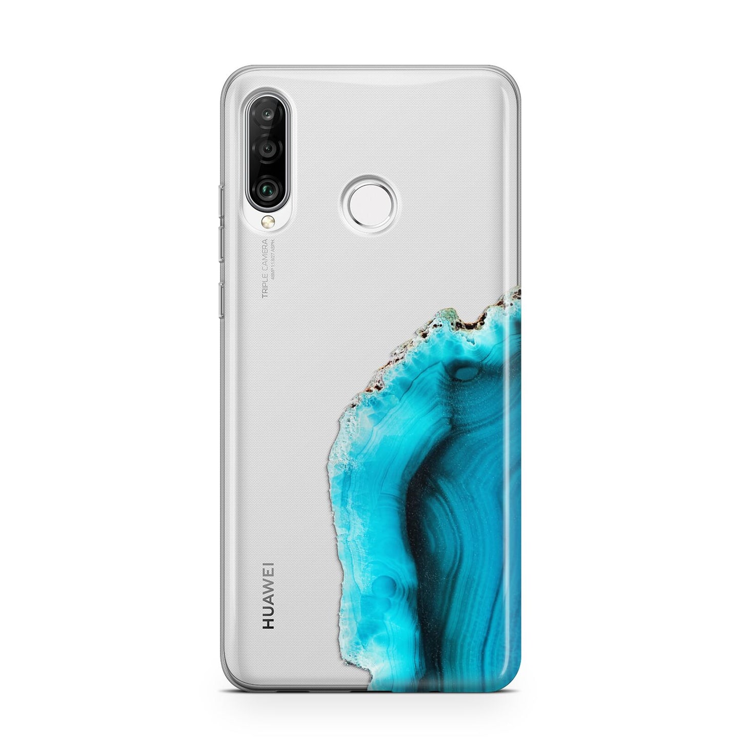 Agate Blue Turquoise Huawei P30 Lite Phone Case