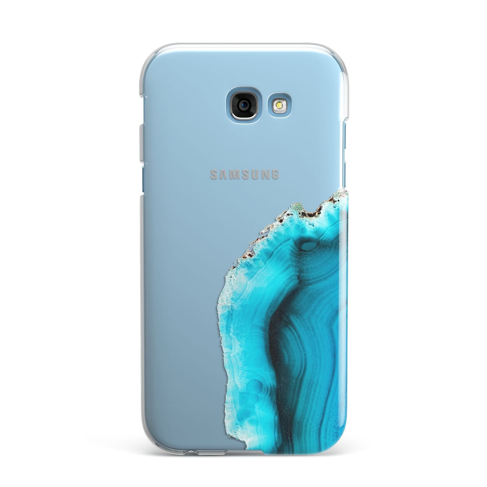 Agate Blue Turquoise Samsung Galaxy A7 2017 Case