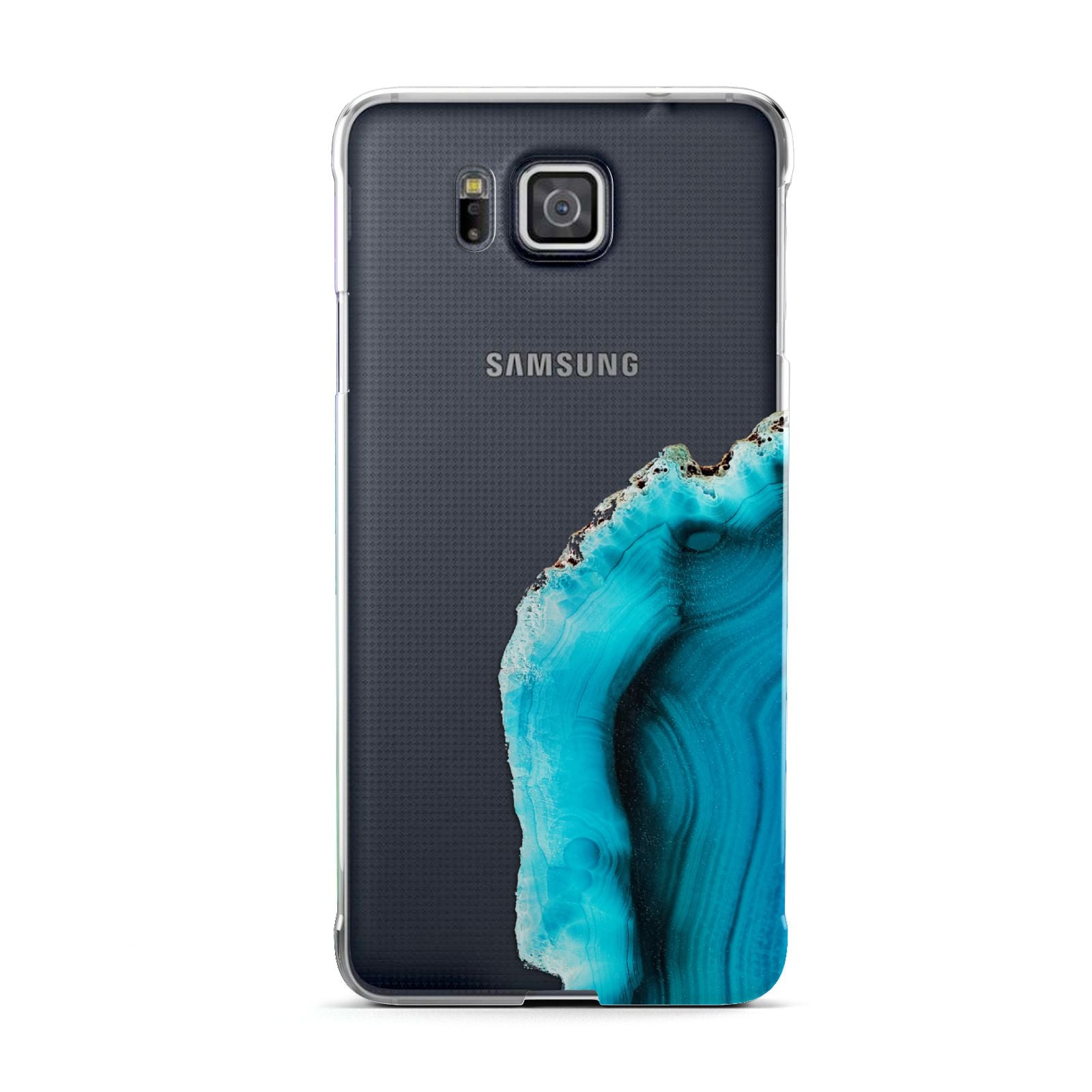 Agate Blue Turquoise Samsung Galaxy Alpha Case