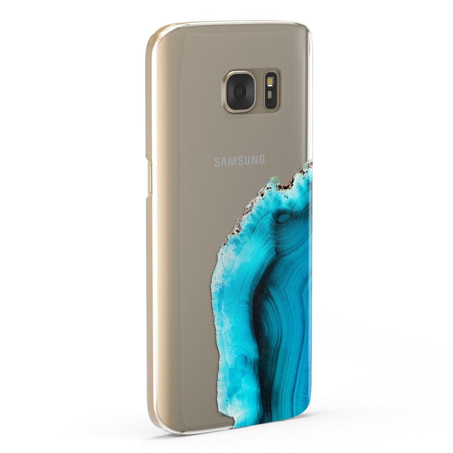 Agate Blue Turquoise Samsung Galaxy Case Fourty Five Degrees