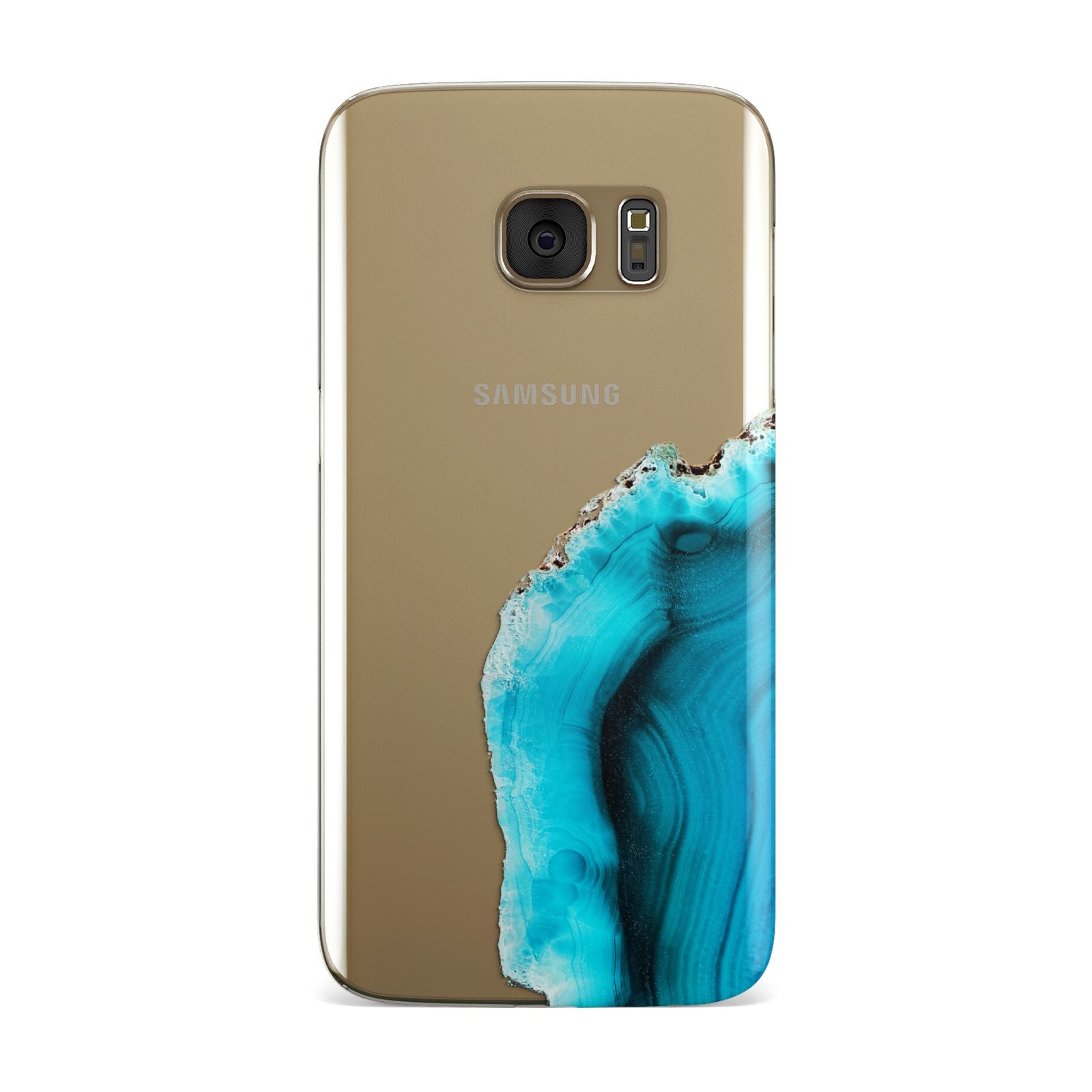 Agate Blue Turquoise Samsung Galaxy Case