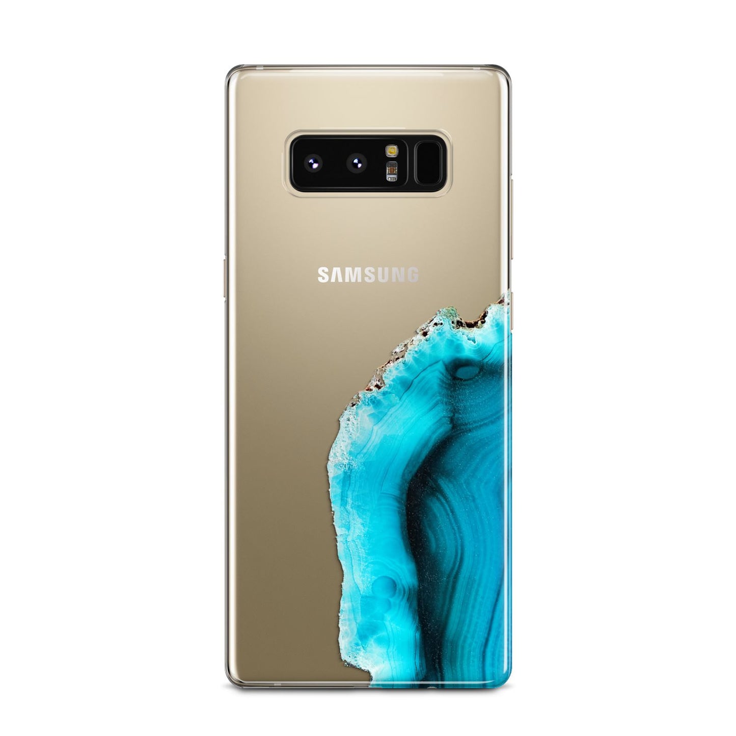 Agate Blue Turquoise Samsung Galaxy Note 8 Case