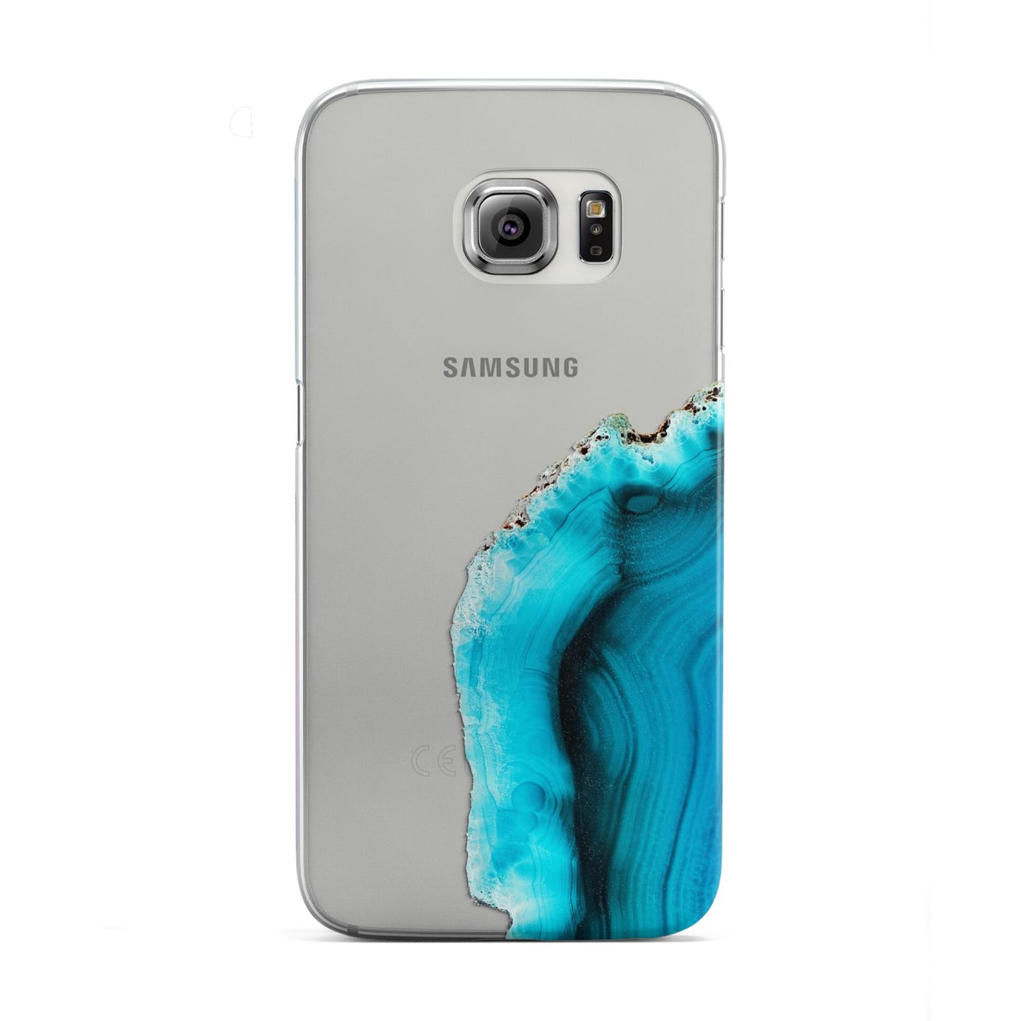 Agate Blue Turquoise Samsung Galaxy S6 Edge Case