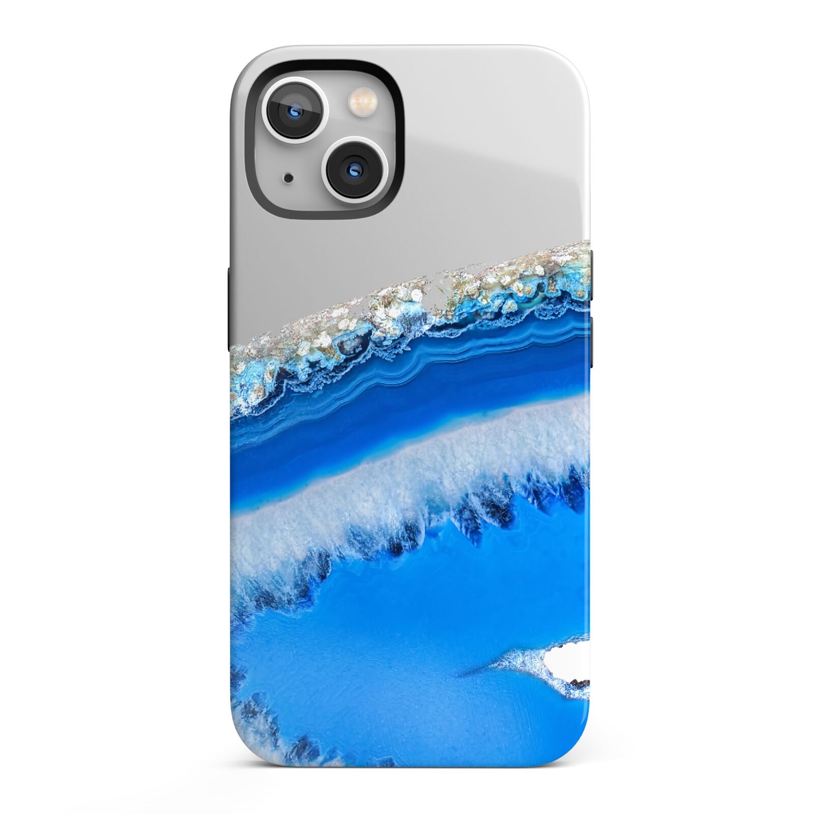 Agate Blue iPhone 13 Full Wrap 3D Tough Case