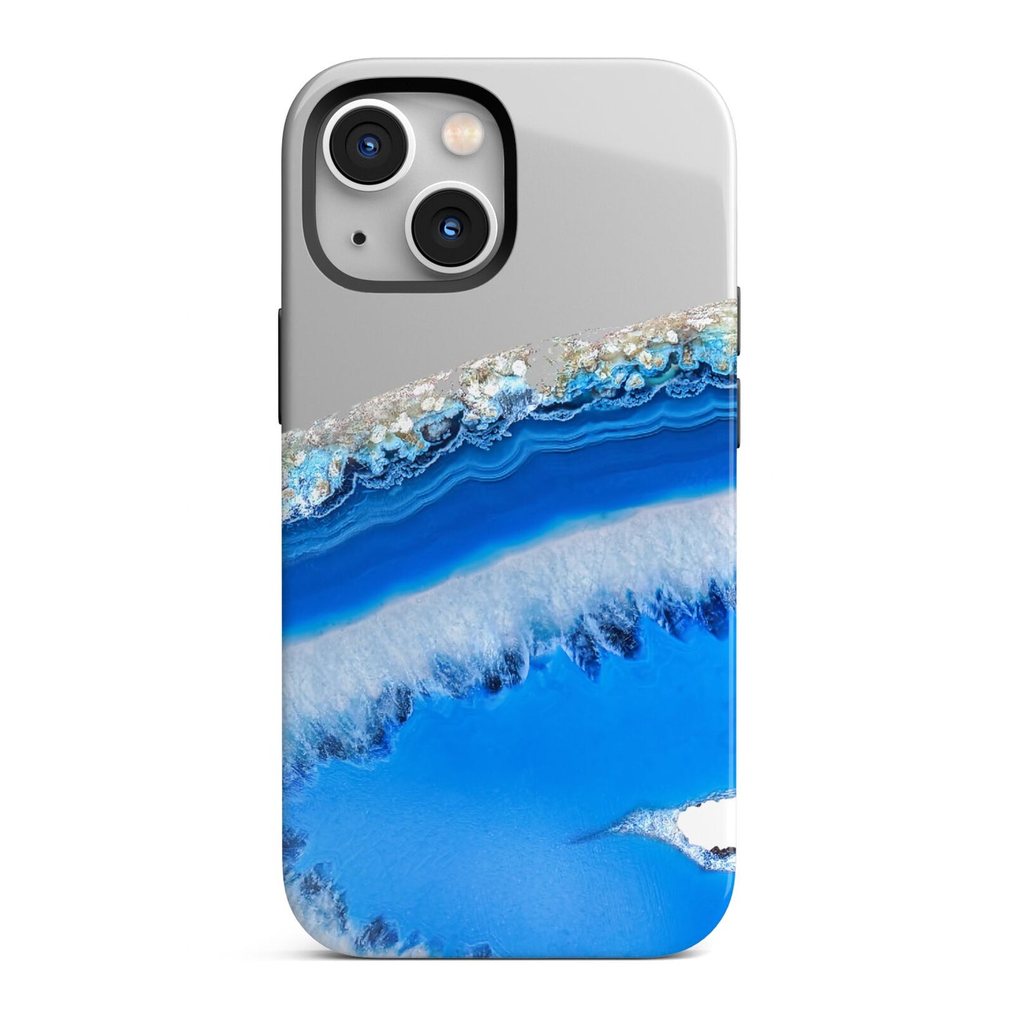 Agate Blue iPhone 13 Mini Full Wrap 3D Tough Case