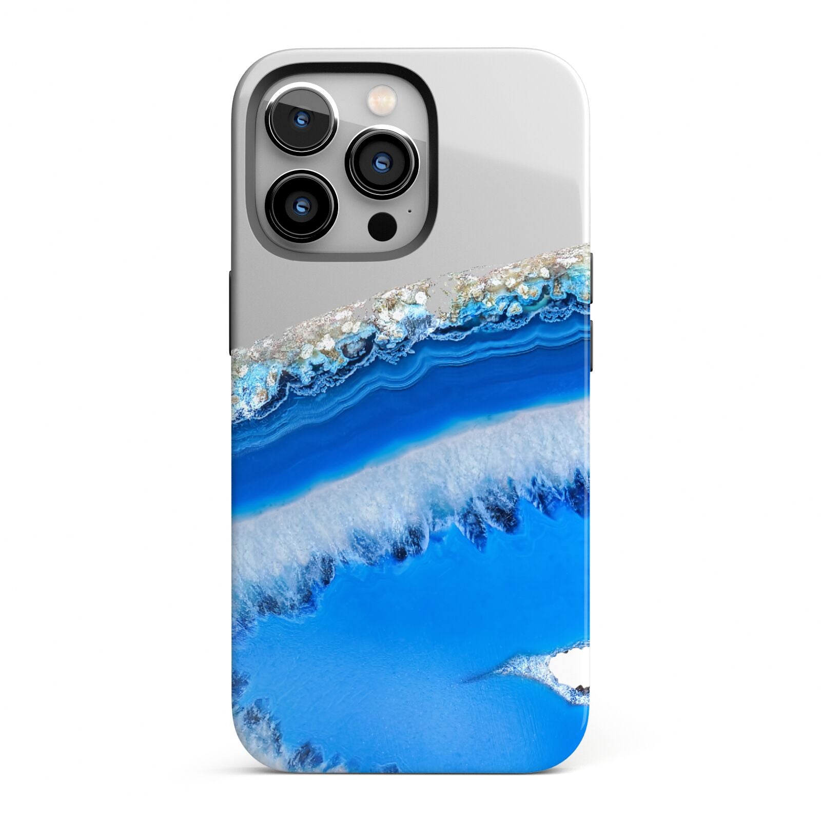 Agate Blue iPhone 13 Pro Full Wrap 3D Tough Case