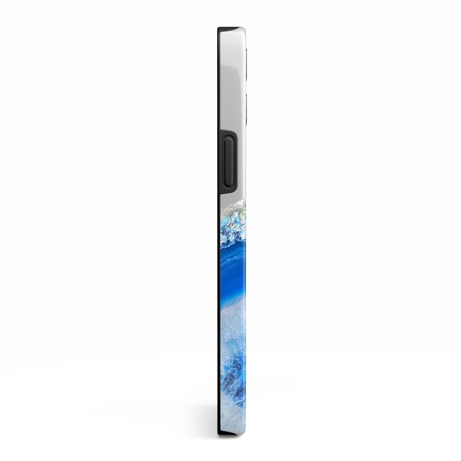 Agate Blue iPhone 13 Pro Max Side Image 3D Tough Case