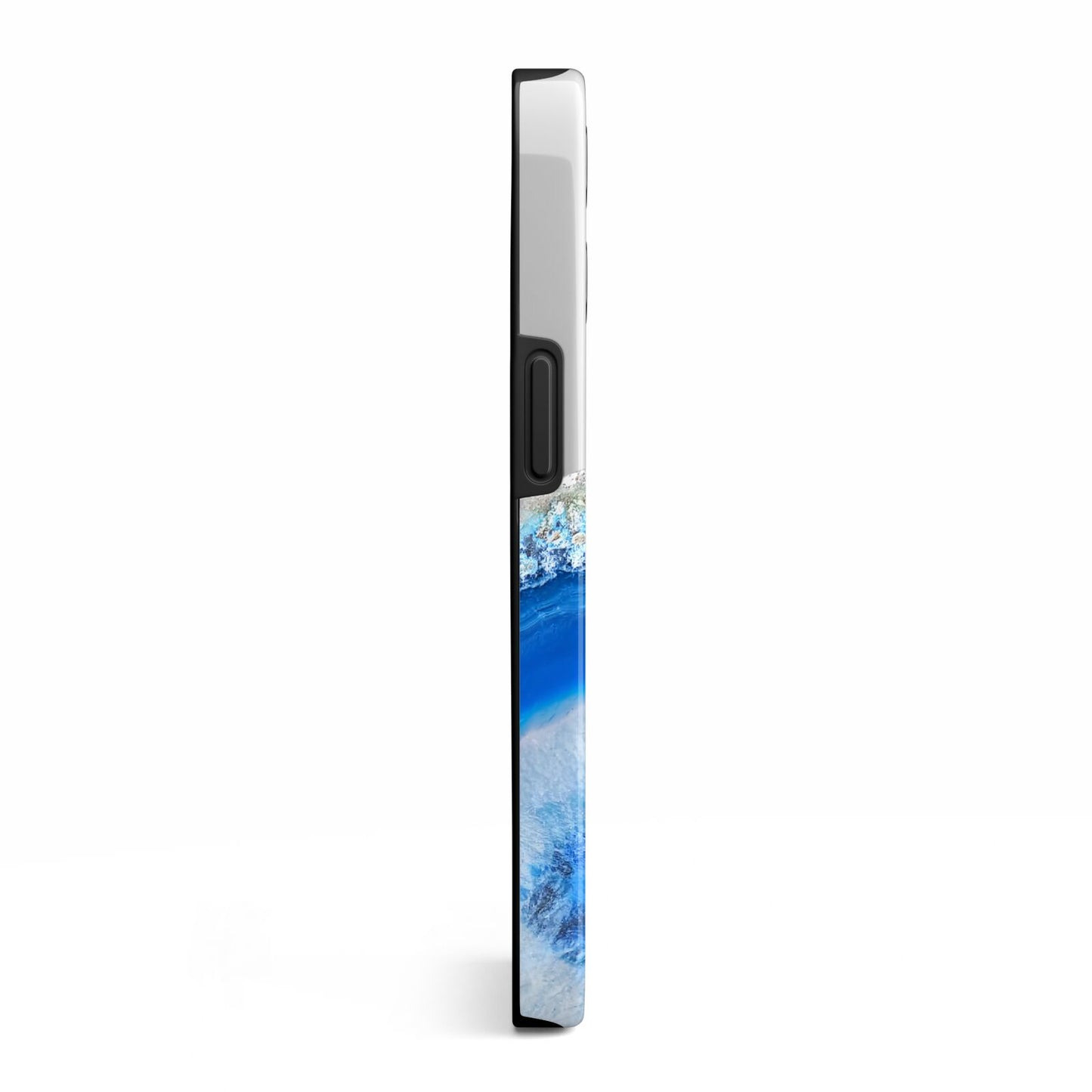 Agate Blue iPhone 13 Pro Side Image 3D Tough Case