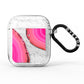 Agate Bright Pink AirPods Glitter Case