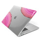 Agate Bright Pink Apple MacBook Case Side View