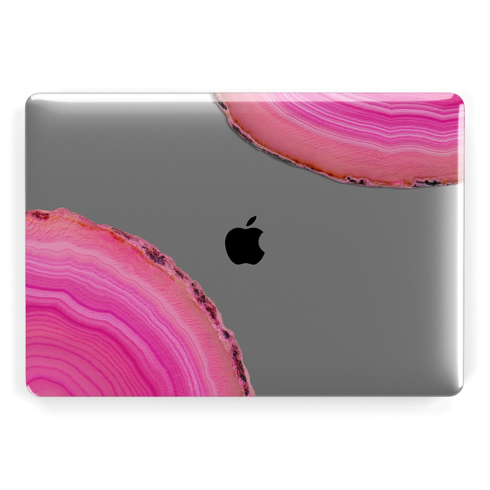 Agate Bright Pink Apple MacBook Case