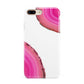 Agate Bright Pink Apple iPhone 7 8 Plus 3D Tough Case